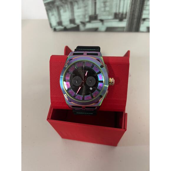 Diesel DZ4547 Timeframe Chronograph Iridescent Watch main image 4